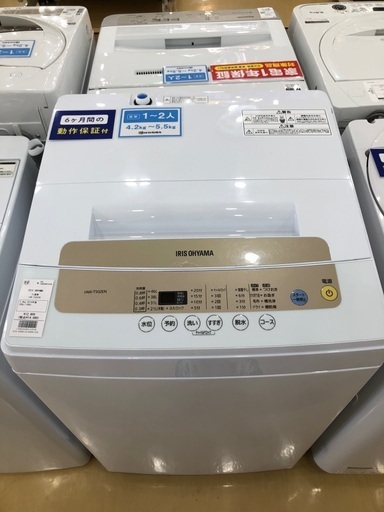 IRIS OHYAMA 洗濯機　5.0kg 2019年製