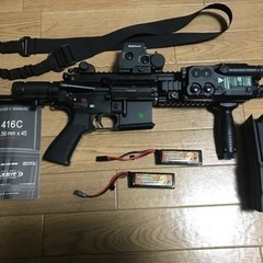 X-200 次世代電動ガン HK416C 東京マルイ※一式(ガン...