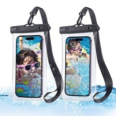 【新品未使用】スマホ 防水ケース 2枚組