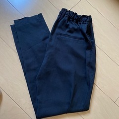 ZARA テーラード　黒パンツ