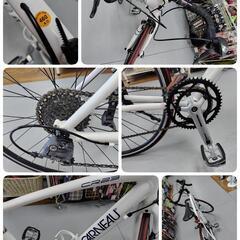 J205☆グリップ剥がれ☆ロードバイク☆ルイガノ CR23☆2✕8段速