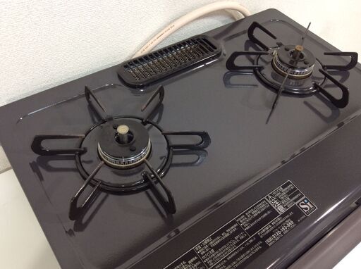 9/25受渡済）JT6951【Paloma/パロマ ガスコンロ 都市ガス】美品 2022年