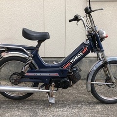 トモス　大幅値下げ！TOMOS  自転車バイク　紺色