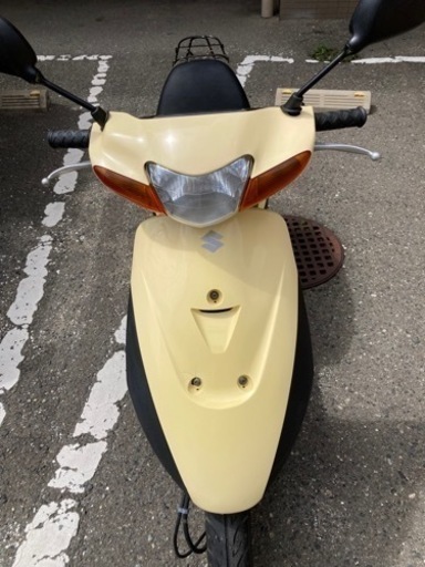 SUZUKI LETS2  ハイスピードプーリー付き