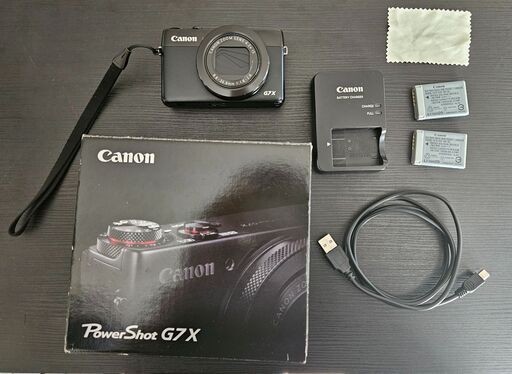 【美品】Canon キヤノン PowerShot パワーショット G7X＋三脚台
