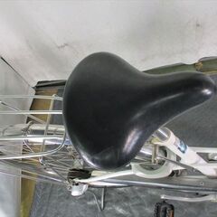 C782　限定特価　整備済み★ブリヂストン　ロココロイヤル★ 中古自転車 【27インチ　白 　ベルト】