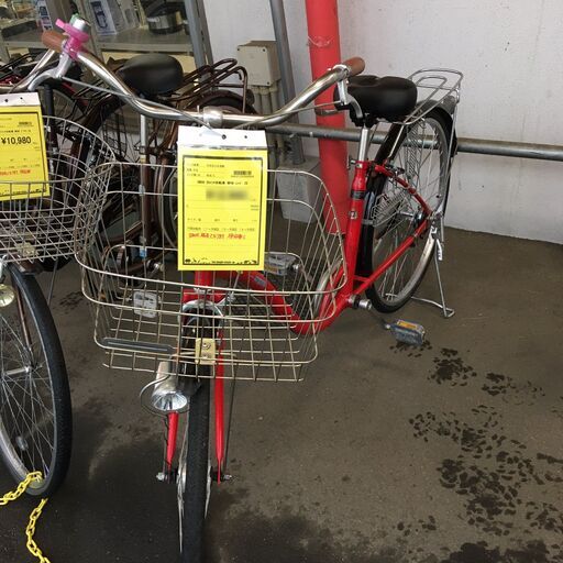 中古自転車ホワイトシティサイクル 26インチ 楽天市場】中古 自転車（カラーホワイト）（シティサイクル｜自転車