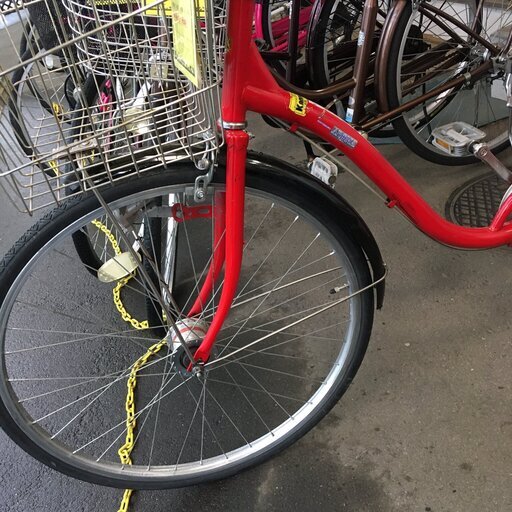 J2251 ☆店頭にて試乗可☆ シティサイクル自転車 クリーニング
