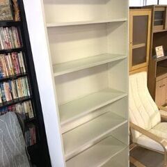 リサイクルショップスターズ城西店】収納棚 大容量 家具 収納家具 白 