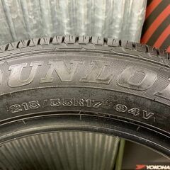 売約済 新車外し☆215/55R17 ダンロップ 安心の国産 オデッセイ