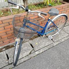 (chariyoshy)27インチ自転車青色