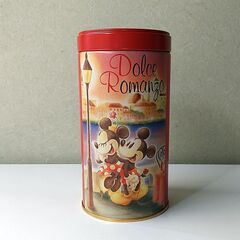 東京ディズニーシー　昔のお菓子缶