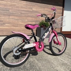 18インチ 女児用自転車