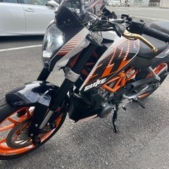 【ネット決済】【売却決定】ktm 390 duke 2015 カ...