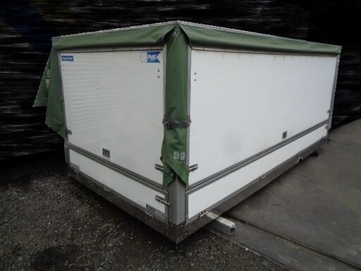 倉庫 コンテナ トラック 棚付き 物置