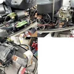 TOHATSU M5B 369 5馬力 2スト 2サイクル 船外機 純正タンク付き トーハツ