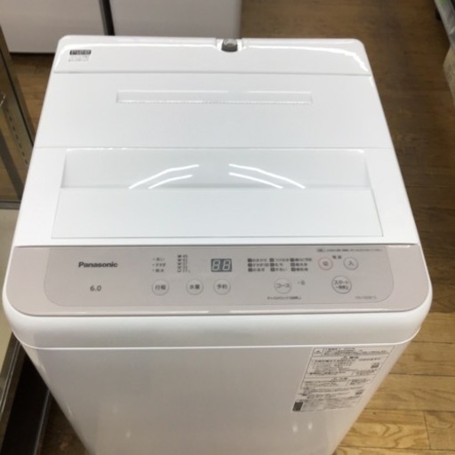 #F-4【ご来店頂ける方限定】Panasonicの6、0Kg洗濯機です