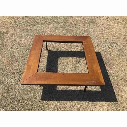 ロゴス　アイアンウッド囲炉裏テーブル\u0026アルミ製フィットテーブル