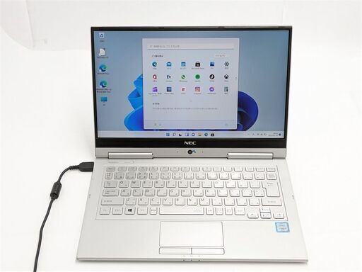 送料無料 超高速SSD タッチ可 タブレットモード 13.3型 ノートパソコン NEC PC-VK23TGVGU 中古良品 第6世代i5 4GB Bluetooth Windows11