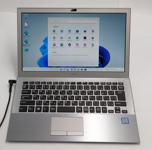 送料無料 保証付 高速SSD 13.3型 ノートパソコン SONY VJS131C11N 中古美品 第6世代 Core i5 4GB 無線 Bluetooth カメラ Windows11 Office