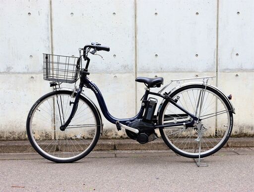【ヤ取5/27終了】≪U230ジ≫ YAMAHA/ヤマハ 電動アシスト自転車 PAS Cheer 26型 PA26CH 3段変速 ノーブルネイビー 2022年モデル 充電器付属 電動自転車 現状品