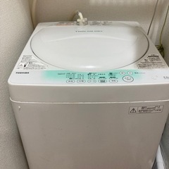 取引中　東芝　縦型洗濯機　5000円