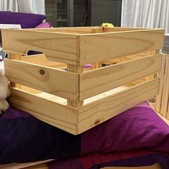 IKEA KNAGGLIG 木材箱