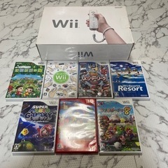 Wiiゲームセット　ゲームソフト7本付