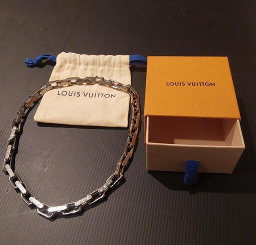 LOUIS VUITTON コリエチェーン ネックレス ＳＶ 美品
