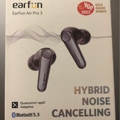 【ワイヤレスイヤホン】earfun Air Pro3【完動品】