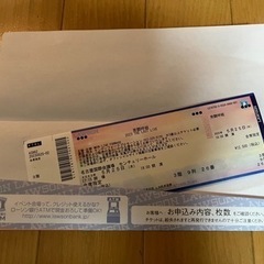男闘呼組　LIVE 5月25日　名古屋国際会議場　2枚セット！