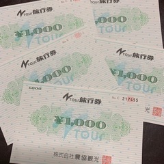 NTOUR旅行券　5000円