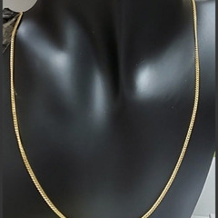 喜平2面カット約50cm 幅約0.98mm 約1.46g 刻印 K18