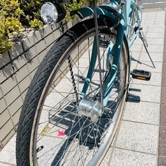 美品 サードバイクス (THIRDBIKES) スーン-D SOON-Dライトパープル 外装6段変速 26型 シティサイクル 自転車