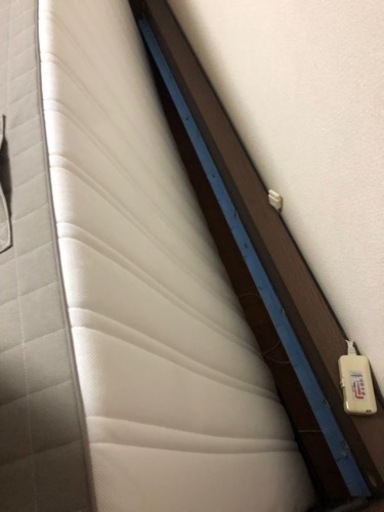 IKEAイケアシングルベッド　マルム　ダークブラウン