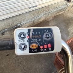 62 パナソニック新機種電動アシスト自転車viviNX26インチシルバーボディー