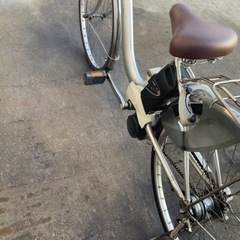 62 パナソニック新機種電動アシスト自転車viviNX26インチシルバーボディー 62 パナソニック新機種電動アシスト自転車viviNX26インチシルバーボディー