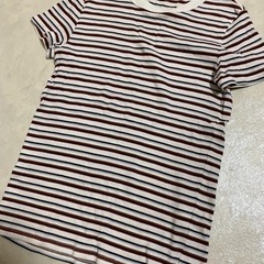 お話中 【美品】ユニクロ ボーダーTシャツ Mサイズ