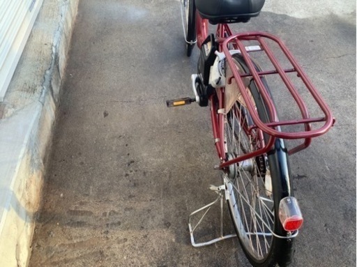 63 ブリヂストン新機種電動アシスト自転車Beaute26インチアズキ