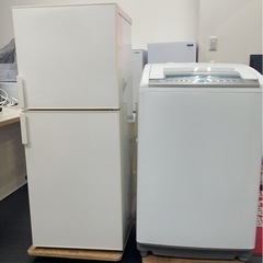 無印冷蔵庫137L 日立8キロ洗濯機無料で差しあげます。