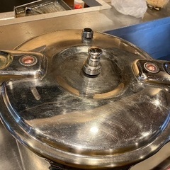 中古　圧力鍋 業務用 20L ワンダーシェフ プロビッグ3 IH対応 ガス プロ仕様  両手圧力鍋 20リットル 高圧 