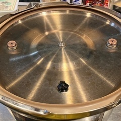 中古　圧力鍋 業務用 20L ワンダーシェフ プロビッグ3 IH対応 ガス プロ仕様  両手圧力鍋 20リットル 高圧 