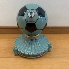 日韓ワールドカップ2002記念オブジェ高麗青磁　サッカーボール
