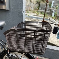 OGK 自転車　後ろカゴ　美品