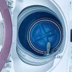 2520番 シャープ✨電気洗濯機✨ES-GE60N-P‼️