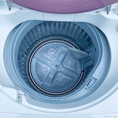 ✨2017年製✨2528番 シャープ✨全自動電気洗濯機✨ES-GE6A-P‼️