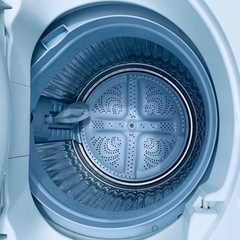 ✨2018年製✨2532番 シャープ✨電気洗濯機✨ES-GE6B-W‼️