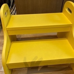 踏み台　ステップ　IKEA 黄