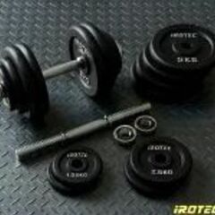 懸垂台、フラットベンチ、Wバー、ダンベル30kg×2 売ります