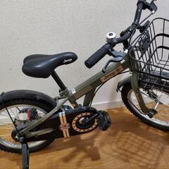 自宅保管　JEEP　16インチ　自転車　美品 自宅保管 JEEP 16インチ 自転車 美品